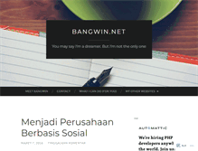 Tablet Screenshot of bangwin.net